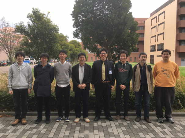 All members except in front of Laboratory of Advanced Research B buildingtaken All members on April 21, 2016