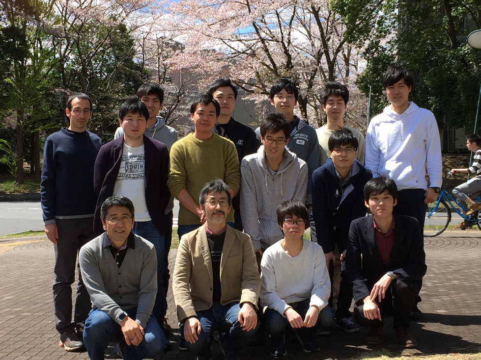 All members except in front of Laboratory of Advanced Research B buildingtaken All members on April 11, 2019
