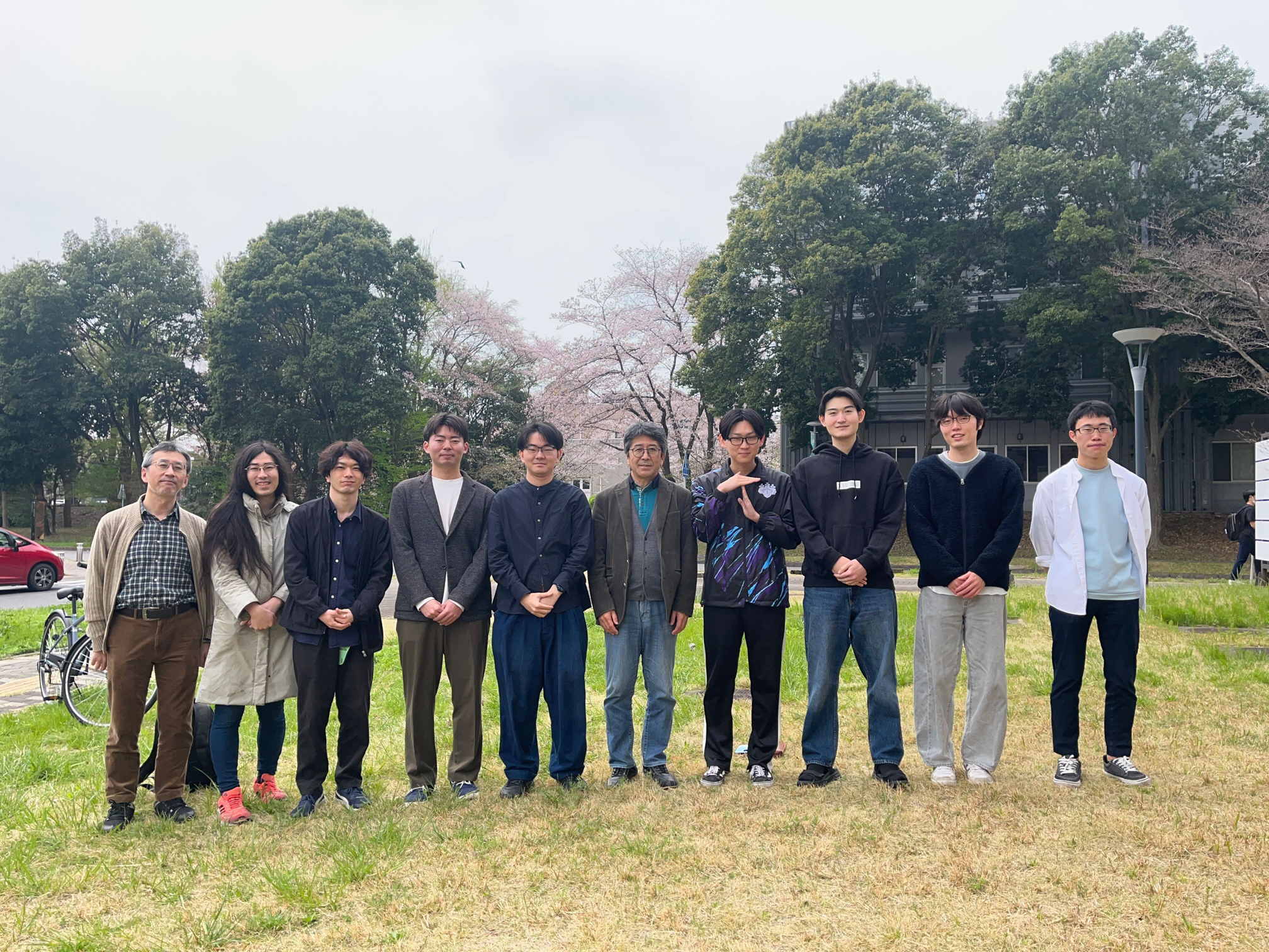 All members except for S. Nakajima on April 11, 2025 All members except for S. Nakajima on April 11, 2025
